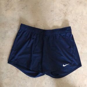 Navy blue Nike shorts!